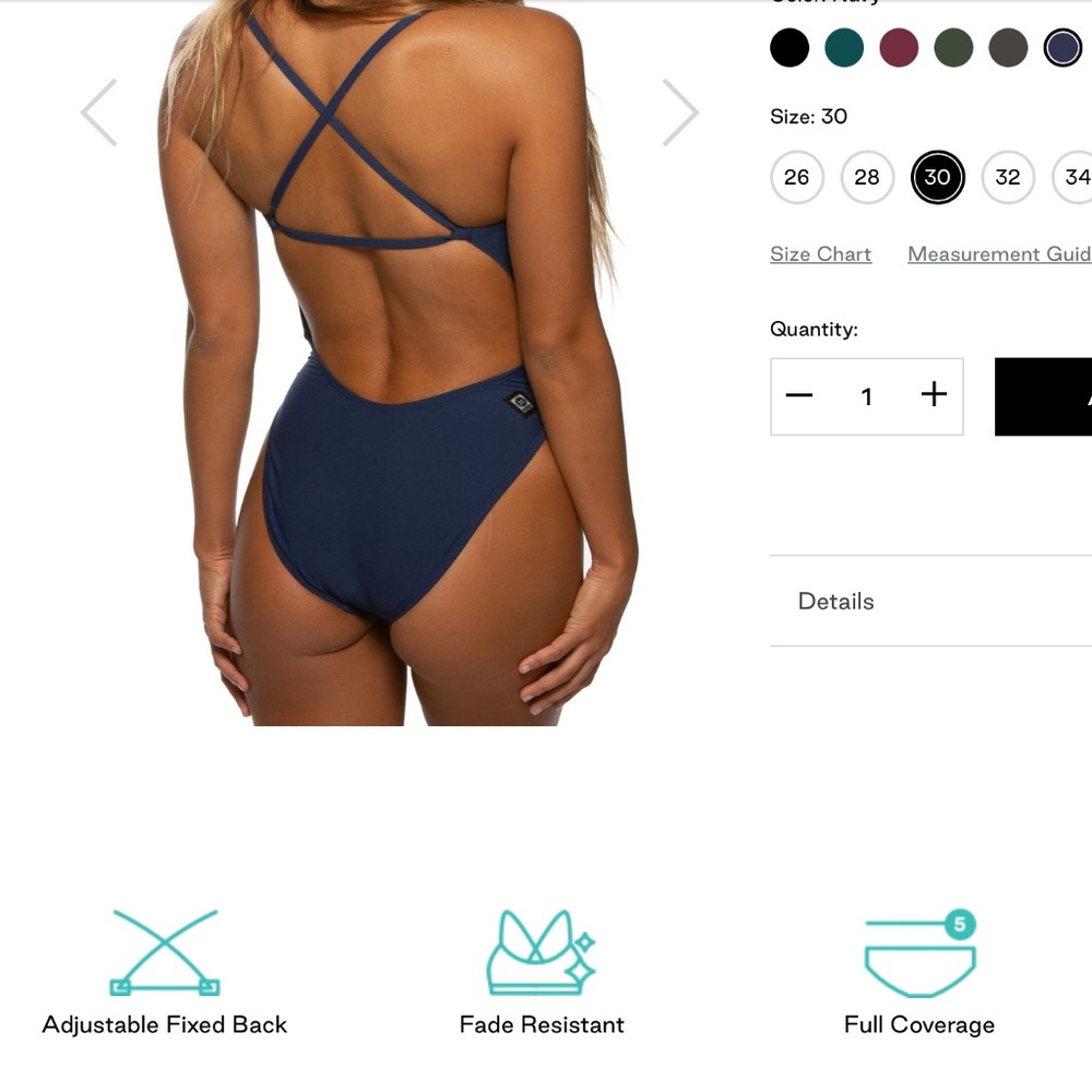 Jolyn navy blue size 30